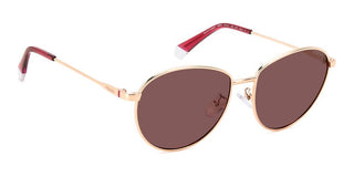 Polaroid Pld 4171/g/s/x Women Gold Pilot Sunglasses