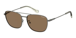 Polaroid PLD 4172/G/S/X men Ruthenium Pilot Sunglasses