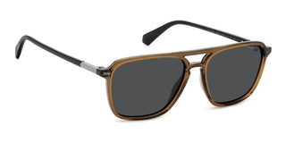 Polaroid Pld 4182/s/x Men Brown Rectangle Sunglasses