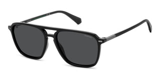 Polaroid Pld 4182/s/x Men Black Rectangle Sunglasses