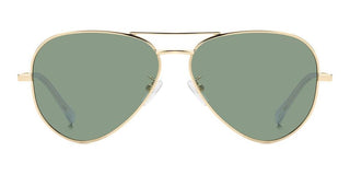 Polaroid Pld 4186/g/s/x Men Gold Pilot Sunglasses