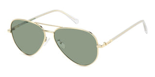 Polaroid Pld 4186/g/s/x Men Gold Pilot Sunglasses