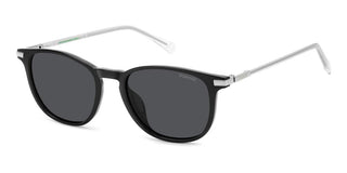 Polaroid Pld 4187/g/s/x Men Black Rectangle Sunglasses