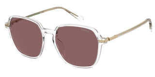 Polaroid Pld 4188/g/s/x Women Transparent Squared Sunglasses