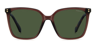 Polaroid PLD 4201/S/X women Brown Squared Sunglasses