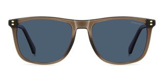 Polaroid PLD 4202/S/X men Brown Rectangle Sunglasses