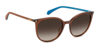 Polaroid Pld 4208/s/x Women Brown Cat Eye Sunglasses
