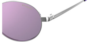 Polaroid PLD 6066/S unisex Silver Round Sunglasses