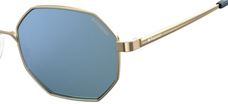 Polaroid PLD 6067/S unisex Gold Geometric Sunglasses