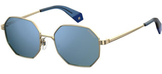 Polaroid PLD 6067/S unisex Gold Geometric Sunglasses