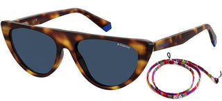 Polaroid PLD 6108/S women Havana Cat Eye Sunglasses