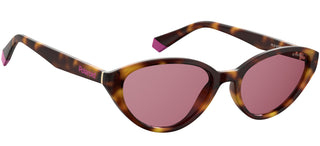 Polaroid PLD 6109/S women Havana Cat Eye Sunglasses