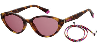 Polaroid PLD 6109/S women Havana Cat Eye Sunglasses