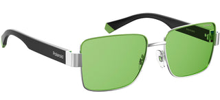 Polaroid PLD 6120/S unisex Silver Geometric Sunglasses
