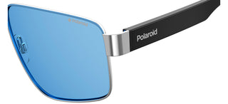 Polaroid PLD 6121/S unisex Silver Geometric Sunglasses