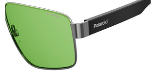 Polaroid PLD 6121/S unisex Ruthenium Geometric Sunglasses