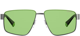 Polaroid PLD 6121/S unisex Ruthenium Geometric Sunglasses