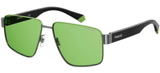 Polaroid PLD 6121/S unisex Ruthenium Geometric Sunglasses