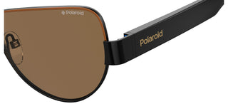 Polaroid PLD 6122/S unisex Black Cat Eye Sunglasses