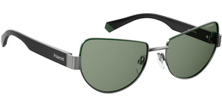 Polaroid PLD 6122/S unisex Ruthenium Cat Eye Sunglasses
