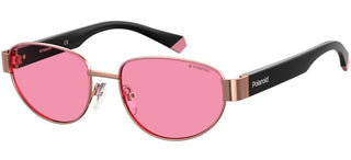 Polaroid PLD 6123/S unisex Rose gold Geometric Sunglasses