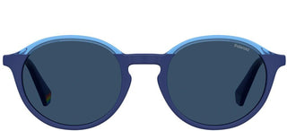 Polaroid PLD 6125/S unisex Blue Round Sunglasses