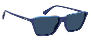 Polaroid PLD 6126/S men Blue Cat Eye Sunglasses
