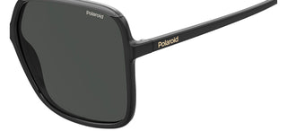 Polaroid PLD 6128/S women Black Squared Sunglasses