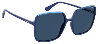 Polaroid PLD 6128/S women Blue Squared Sunglasses