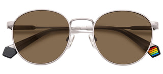 Polaroid PLD 6171/S unisex Brown Round Sunglasses