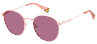 Polaroid PLD 6171/S unisex Rose gold Round Sunglasses