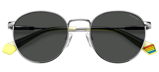 Polaroid PLD 6171/S unisex Grey Round Sunglasses