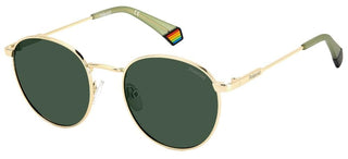 Polaroid PLD 6171/S unisex Gold Round Sunglasses