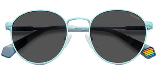 Polaroid PLD 6171/S unisex Blue Round Sunglasses
