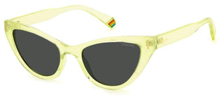 Polaroid PLD 6174/S women Yellow Squared Sunglasses