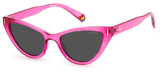 Polaroid PLD 6174/S women Pink Squared Sunglasses
