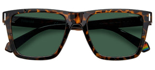 Polaroid PLD 6176/S men Havana Geometric Sunglasses