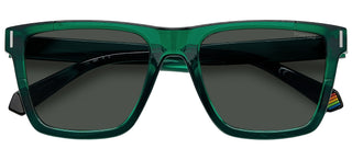 Polaroid PLD 6176/S men Green Geometric Sunglasses