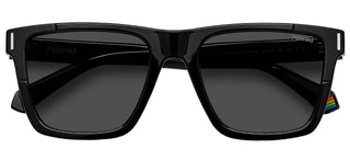 Polaroid PLD 6176/S men Black Geometric Sunglasses