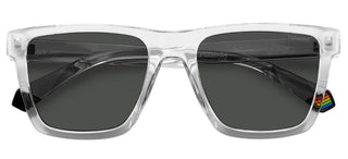 Polaroid PLD 6176/S men Transparent Geometric Sunglasses