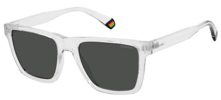 Polaroid PLD 6176/S men Transparent Geometric Sunglasses