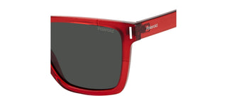 Polaroid PLD 6176/S men Red Geometric Sunglasses