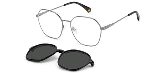 Polaroid PLD 6183/CS unisex Ruthenium Squared Sunglasses