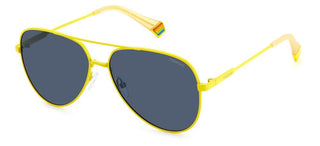 Polaroid PLD 6187/S unisex Yellow Pilot Sunglasses