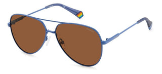 Polaroid PLD 6187/S unisex Blue Pilot Sunglasses