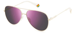 Polaroid PLD 6187/S unisex White Pilot Sunglasses