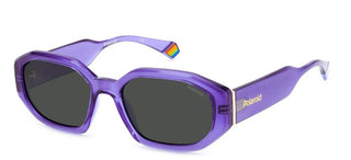 Polaroid PLD 6189/S women Violet Squared Sunglasses