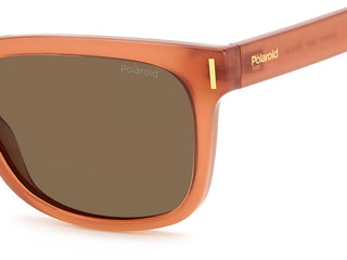 Polaroid PLD 6191/S unisex Orange Squared Sunglasses