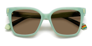Polaroid PLD 6192/S women Green Squared Sunglasses