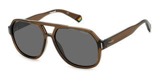 Polaroid PLD 6193/S unisex Brown Squared Sunglasses